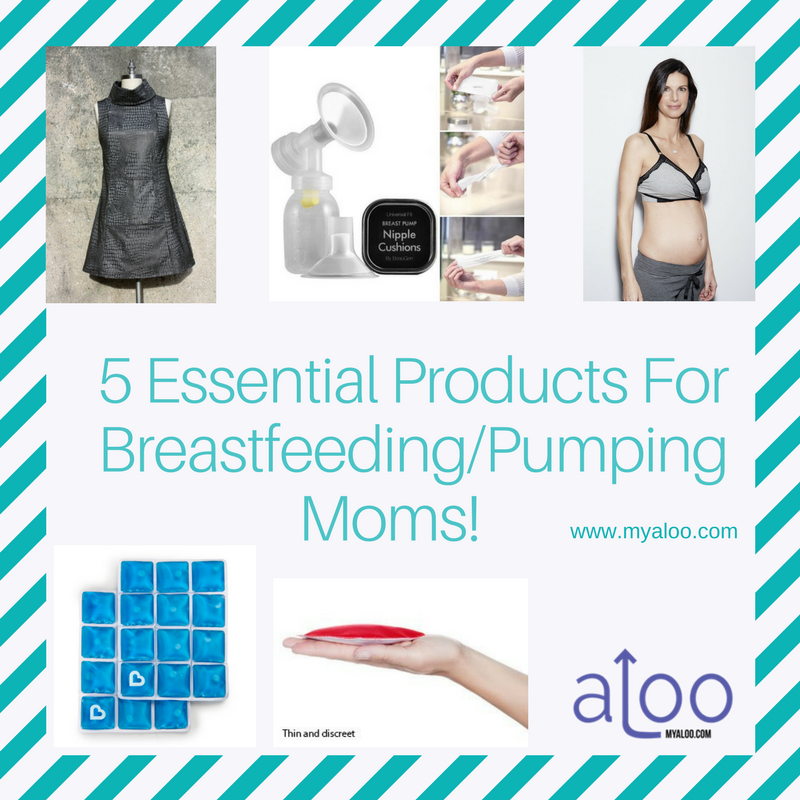 5 Essential Products for Breastfeeding/Pumping Moms!