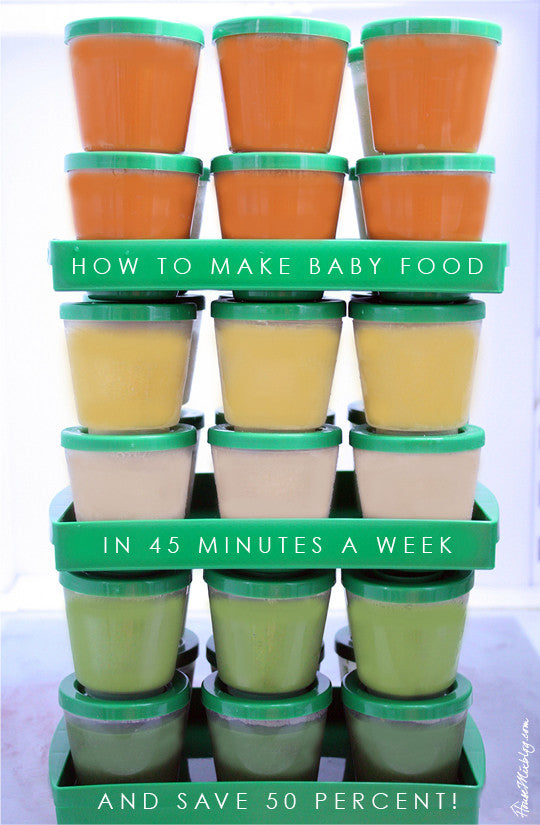 Step-by-step Babyfood at Home