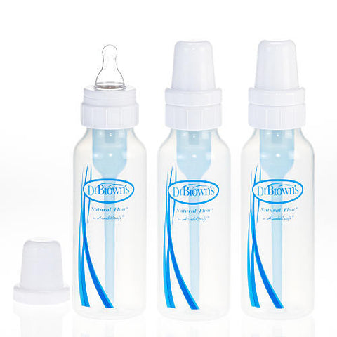 Dr. Brown's Natural Flow Bottles - 8oz 3-Pack