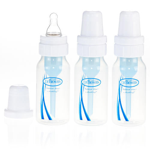 Dr. Brown's Natural Flow Bottles - 4oz 3-Pack